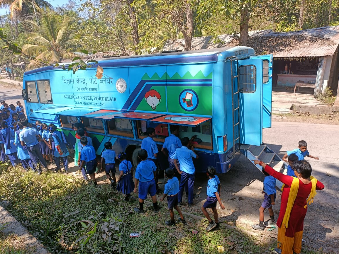 Mobile Science Exhibition Bus